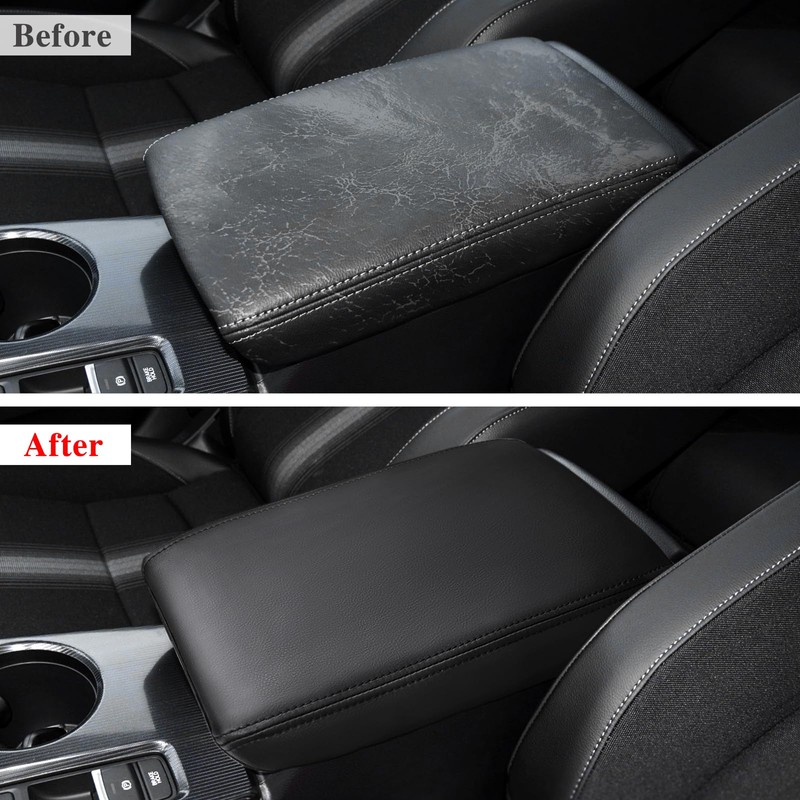 Ruautumn Car Center Console Armrest Cover for Honda Civic 2022-2025