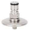 Gas Lock Post Adapter 1.5in Clamp to Ball Connector Brewing
