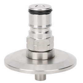 Gas Lock Post Adapter 1.5in Clamp to Ball Connector Brewing Accessory Brewer Fitting Solderless Design Brewing Accessory Brewer