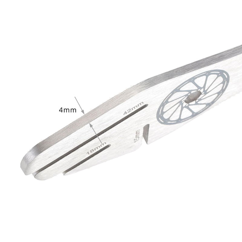 Bicycle Brake Disc Adjuster Set, 5 Pieces Disc Brake Adjustment,