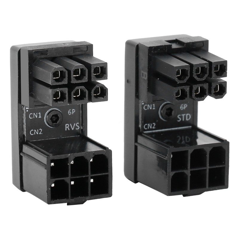 ATX 6Pin Adapter for Desktops Graphics Card Female to Male