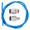 iplusmile 2pcs PTFE Bowden Tube Extruder Connectors for Printers Low