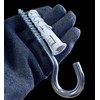 HAFD Ceiling Hooks Zinc Plated M8 8x130mm with M12 12x60mm