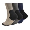 Clarks Men's Casual Half Cushion Crew Sock with Air Channel