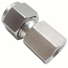 Lophtnix Stainless Steel 304 Compression Coupler Tube Fitting 3/8" OD