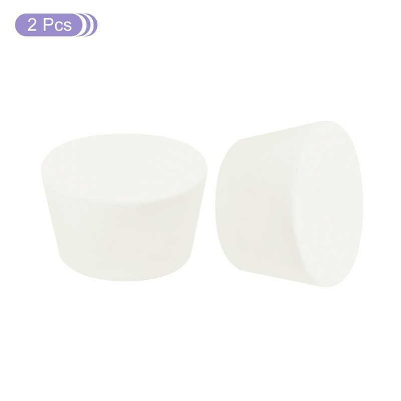 sourcing map Rubber Tapered Plug 55mm to 68mm Solid Test