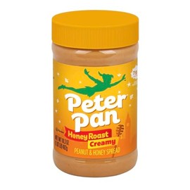 Peter Pan Honey Roast Creamy Peanut Butter 16.3 oz. (Pack of 2)