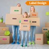 140 Pcs Large Home Moving Labels for Boxe, Labels Sticker,