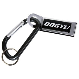 Soil Cow (dogyu) Free Holder with Carabiner, 70 × 37 mm Black FF – 3 – Bl 10093