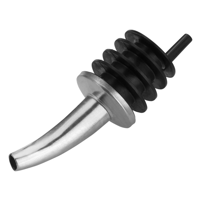 Westmark 4 Spirit/Oil Pourers for Bottles, Extra Short, with Trachea,