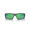 Oakley Men's OO9239 Crankshaft Rectangular Sunglasses, Black Ink/Jade Iridium, 60