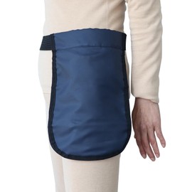 POONGURY Urine Drainage Bag Holder, Adjustable Portable Catheter Bag Cover, Soft Fabric Catheter Bag Holder with Belt, Easy Concealed, Waterproof Material