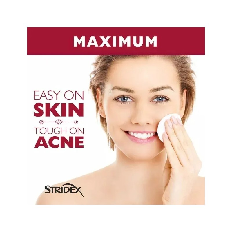Stridex Tripla Acao Contra Acne Acido Salicílico 90 Pads