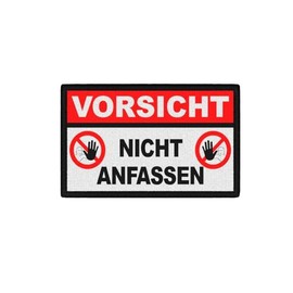 Copytec Patch Caution Do Not Touch Dog Equipment Backpack Airsoft #39768
