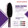 Spindra Performance Level Ping Pong Paddle, Intermediate/Advanced Table Tennis Paddle