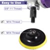 Saipe 2Pcs Angle Grinder Converter Adapters 5/8"-11 Female to M14/M10