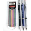 Galepromot 1Pc Black Mechanical Pencil 2.0mm 2B Automatic Pencils ，Lead