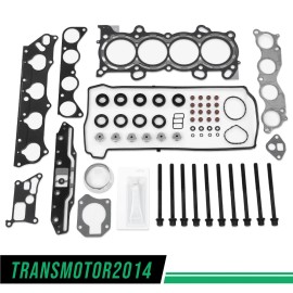 transmotor2014 Fit For 2003-2006 Honda Accord Element 2.4L DOHC K24A4 Head Gasket Bolts Set Kit