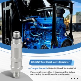 23535129 Fuel Check Valve Regulator Compatible with Detroit Diesel Series 60 14L Engines