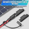 Usngsny SAE Polarity Reverse Adapter - Quick Disconnect SAE Connector