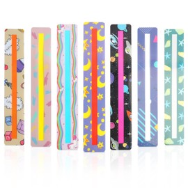 Reading Ruler, 8 Reading Rulers for Dyslexia Dyslexia Reading Aids Dyslexia Reading Ruler Children's Size Guide