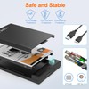 MAIWO 2.5 inch SATA Hard Drive Enclosure, 2.5” SATA 7mm