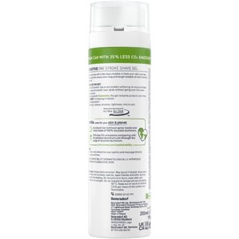 NIVEA MEN Sensitive One Stroke Shave Gel (200ml), Shaving Gel for Men with Chamomile Extract + Vitamin E, and Beard Softener, Men Sensitive