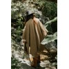 Poncho Capa Chal Tejido Artesanal Boho Mexico