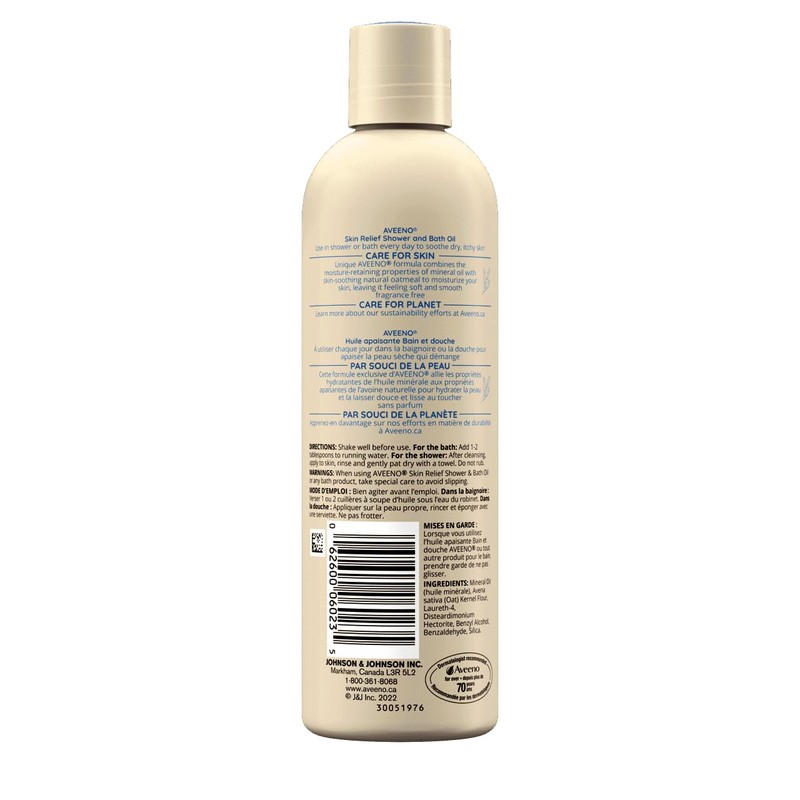 Aveeno Skin Relief Shower & Bath Oil - 10 oz