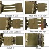 zhenchy MOLLE Vest Quick Release Buckle Set Quick Release Cummerbund