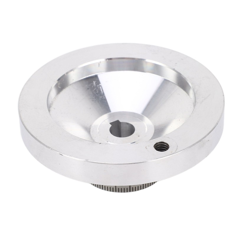 Lathe Handwheel 80mm Aluminum Alloy Hand Wheel with Crank Handle
