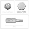 DAKCOS T15 Torx Bit, 20PCS Impact Driver Bits, 1/4" Screwdriver