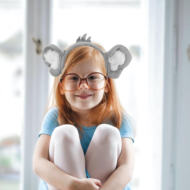 minkissy 1pcs Koala Headband Performance Headband Koala Headband Masquerade Hair