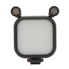 Stereo Microphone Light 10 Levels Brightness Dual Mic Fill Lamp