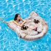 Intex Cat Face Inflatable Island, 58in x 53in, Multicolor, Model:58784EP