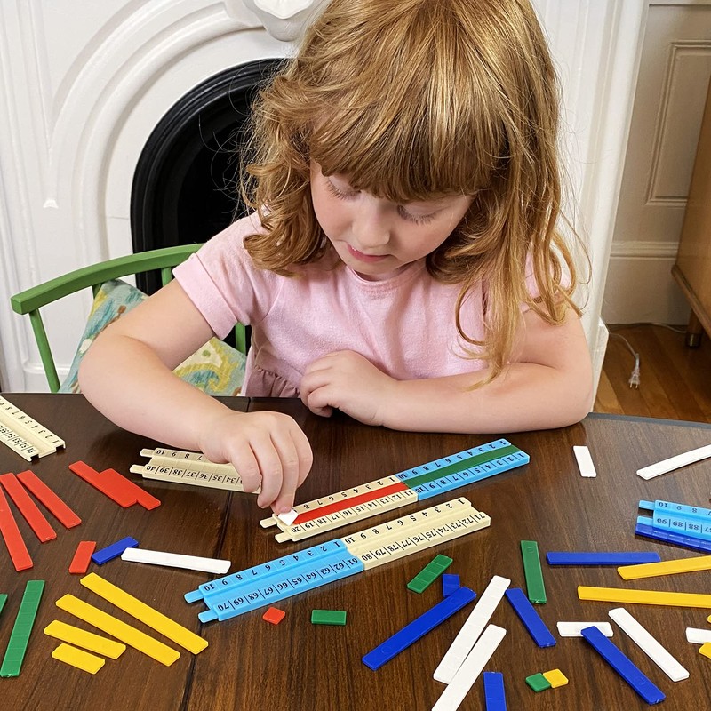 Kids First Math: Number Track Math Kit w/ Lesson Guide