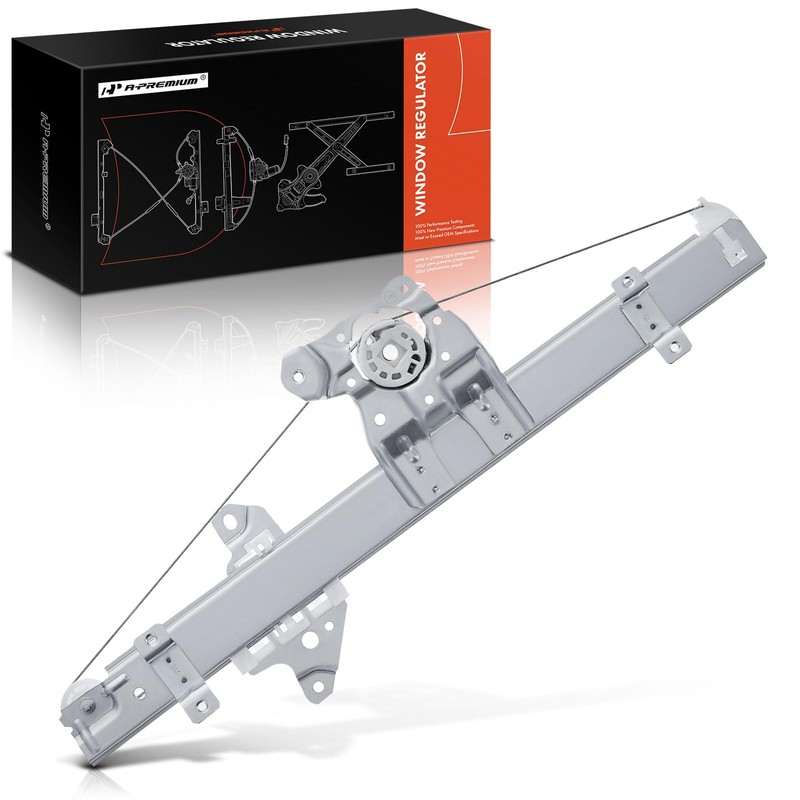 A-Premium Front Right Passenger Side Power Window Regulator Without Motor