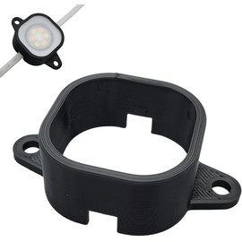 Mounting Bracket Clip for Govee PRO Permanent Outdoor LED Lights H706 (Black, 10 PCS)