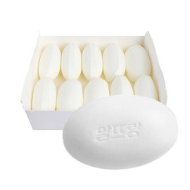 Altrang Toilet Soap White (130g / 알뜨랑 세면 비누 흰색 (130g X 10개)
