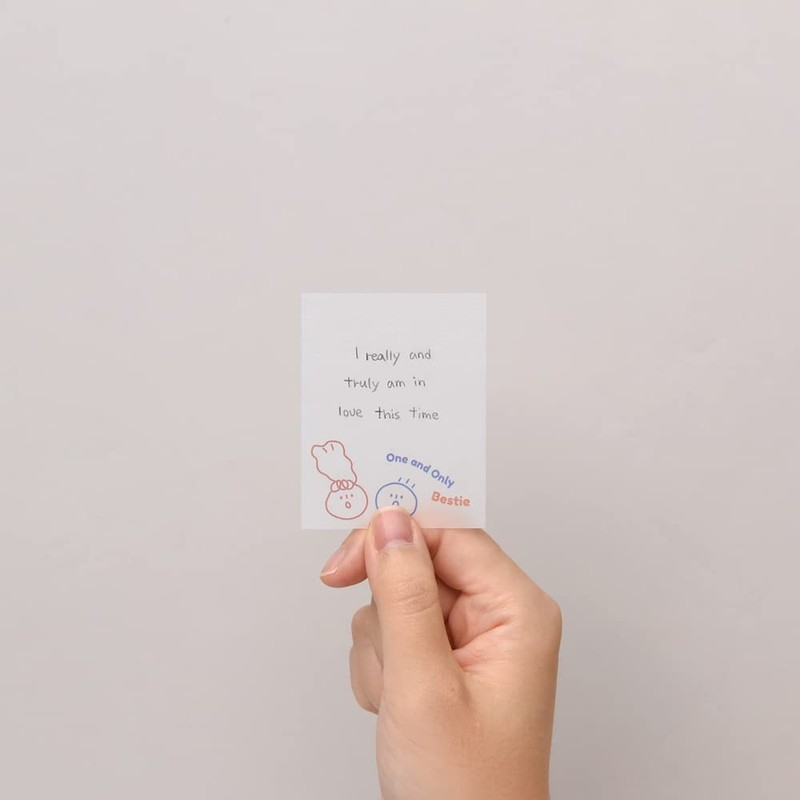Monolike Olly Molly Drawing Tracing Sticky - Memo, 30 Sheets,