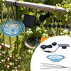 Ausi Solar Bird Bath with Fountain, Hanging Garden Decoration, for