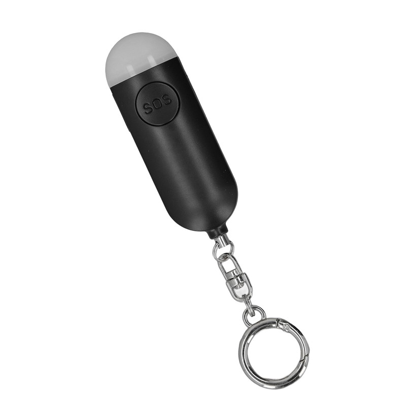 Personal Safety Alarm Portable USB Rechargeable LED Light Versatile Self