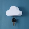 Hsthe Sea Pack of 2 Cloud Key Holder for Wall