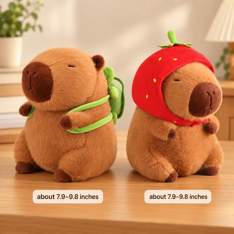Capybara Plush Toy for Cute Animal Lovers – Soft Stuffed