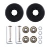 Aetherion 50Mm X 18Mm Luggage Suitcase Replacement Wheels, PU Swivel