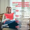 Hysterectomy Pillow with Pocket, Hysterectomy Recovery Abdominal Pillow, Post Surgery