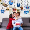 36Pcs Fathers Day Hanging Swirl Decorations Happy Father's Day Hanging