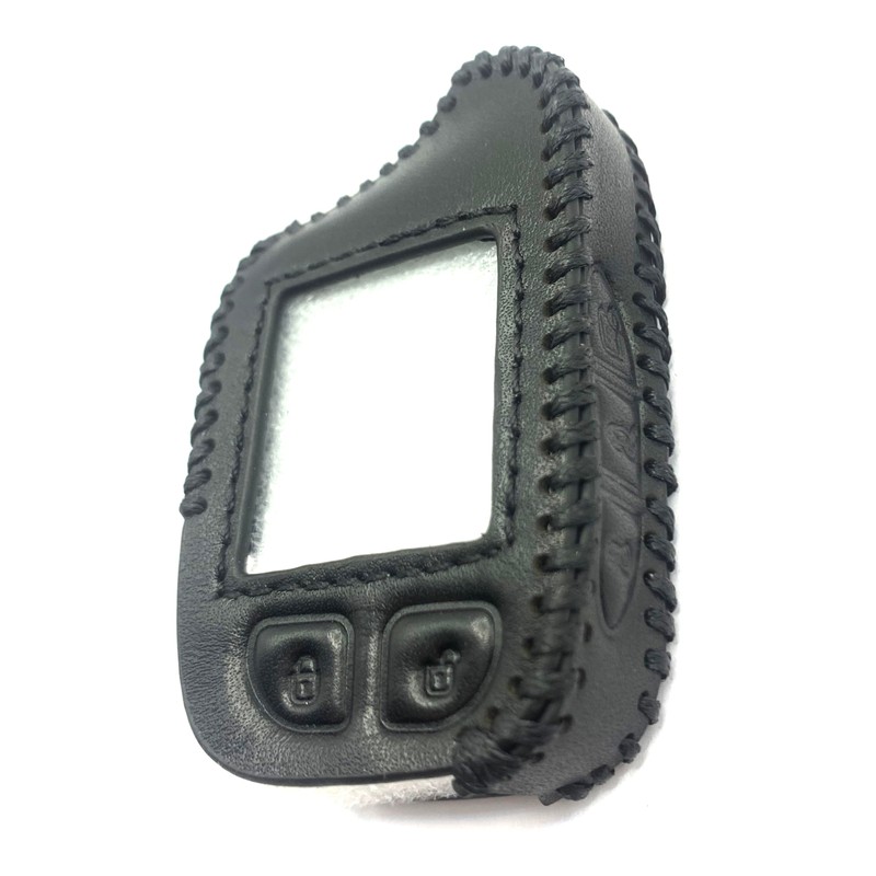 COEOPNC New RFX-2W901-SS 2 Way Remote Leather Casefor Parts Durable