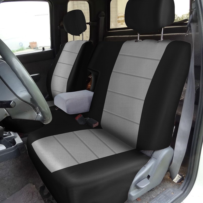 SAPUBK Front Seat Covers Replace for 1995-2000 Toyota Tacoma 60/40
