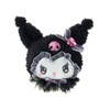 Sanrio 552127 Face Shaped Hair Clip, Chrome, Polyester, Steel, For